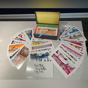 Louis Vuitton city guide postcards